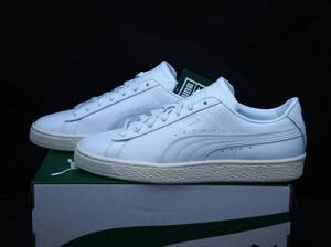 SALE！直営店限定モデル【新品】US8 26cm PUMA プーマ BASKET CLASSIC 75Y PRM バスケット クラシック 75周年記念モデル プレミアム WHITE