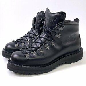 【US6.5(約25cm)】Danner ダナー 31520X Mountain Light マウンテンライト 白タグ ブラック 黒 VIBRAM ビブラム レザー ブーツ NB1301