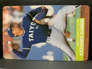 カルビープロ野球カード 92年 No.72 大門和彦 大洋 1992年 ② (検索用) レアブロック ショートブロック ホログラム 金枠 地方版