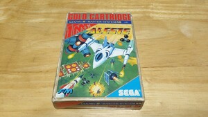 ★SEGA MARKⅢ「アレスタ(ALESTE)」箱・取説付き/SEGA/マスターシステム/マークⅢ/STG/シューティング/レトロゲーム★