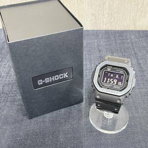 箱付き★【CASIO】カシオ★ソーラー腕時計 G-SHOCK Gショック デジタル フルメタル ブラックタフソーラー GMW-B5000MB-1JF 08