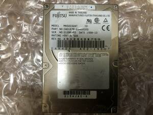 【ジャンク】FUJITSU MHD2032AT 3.2G 9.5mm厚