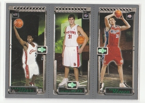 LeBron James　03-04　Topps Matrix　Kaman Milic　レブロン　RC　Rookie Card