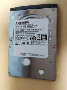 TOSHIBA MQ01ABF032 7mm厚 320GB SATA HDD 正常判定 送料無料 即決 ノートPC その他 換装等2