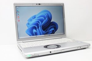 1円スタート ノートパソコン Windows11 WPS office搭載 Panasonic レッツノート CF-SV8 第8世代 Core i5 SSD256GB メモリ8GB カメラ