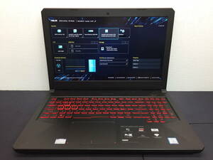 ☆　美品　ASUS TUF Gaming FX504GD　第 ８ 世代/i5/8300H/2.3GHz/8GB/GTX1050_2GB/英語キーボード/完全ジャンク　☆