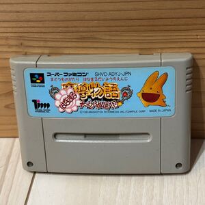 動作未確認☆スーパーファミコン☆スーパーファミコンソフト☆魔導物語　大幼稚園児