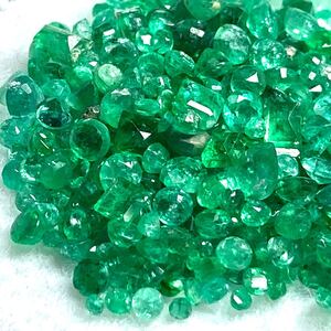 1円〜!!小粒!!☆天然エメラルドおまとめ21ct☆j 約4.2g ルース 裸石 宝石 ジュエリー jewelry emerald ベリル w3 マ15