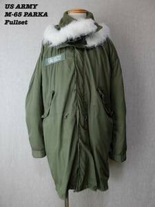 US ARMY M-65 FISHTAIL PARKA MEDIUM REGULAR Fullset Vintage アメリカ軍 フィッシュテール パーカー モッズコート ヴィンテージ