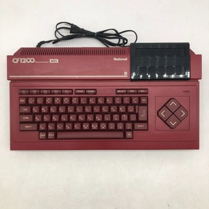 04wy6174△ National パーソナルコンピューター MSX CF-1200 ナショナル パソコン 現状品