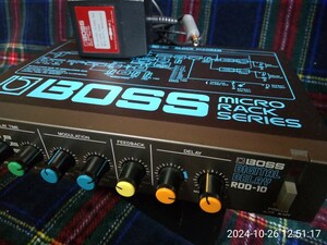 BOSS RDD-10 DIGITAL DELAY ディレイ MICRO RACK SERIES チェック動画有り / ギターエフェクト RDD10 Roland ローランド ボス