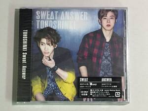 ◆◇新品CD　東方神起 / Sweat / Answer◇◆