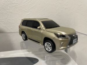 ミニカー　LEXUS LX570 シャンパンゴールド　 プルバックカー