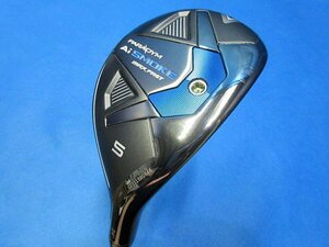 中古美品 キャロウェイ PARADYM/パラダイム Ai SMOKE/スモーク MAX FAST ユーティリティ 5H 24° TENSEI 40 for Callaway (R)