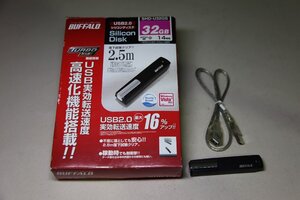 BUFFALO バッファロー SHD-U32GS シリコンディスク 32GB TurboUSB機能搭載★1104