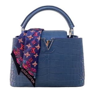 ルイ・ヴィトン LOUIS VUITTON カプシーヌBB クロコダイル ショルダーバッグ レディース 中古