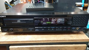 SONY CDP-228ESD CDプレイヤー リモコン付中古