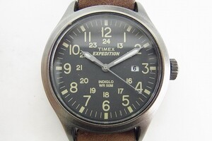 O522-J35-347◎ TIMEX タイメックス CR2016 メンズ クォーツ 腕時計 現状品① ◎