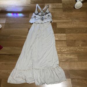 ロングワンピース 夏服