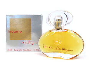 25588 新品未使用 訳有 Salvatore Ferragamo フェラガモ incanto Eau de Parfum インカント パルファム 香水 ナチュラルスプレー 50ml 伊製