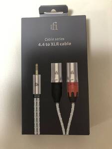 iFi audio 4.4 to XLR cable/4.4mm- 3pin XLRオス x 2バランスケーブル【国内正規品】送料無料