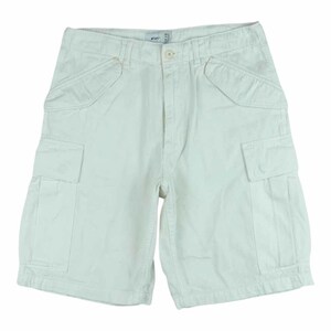 WTAPS ダブルタップス 18SS 181WVDT-PTM05 JUNGLE CHOPPED ジャングル クロップド カーゴ ショーツ パンツ ホワイト系【中古】