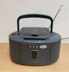 ☆【aiwa◆アイワ CDラジカセ CSD-EX03】オーディオ機器 /ステレオ /CDラジオカセットレコーダー /A62-086