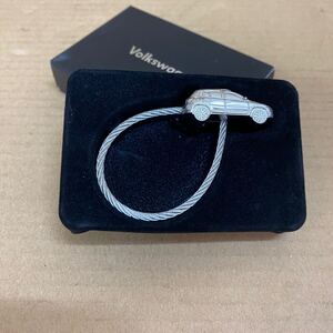 【未使用】Volkswagen Wire cable key ring キーホルダー フォルクスワーゲン 鍵 PTHA0031-1A