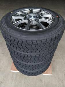 165/70R14 スタッドレスタイヤホイールセット4本中古品　ヴィッツなど