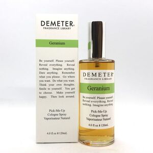 DEMETER ディメーター ゼラニウム EDC 120ml ☆ほぼ未使用　送料510円