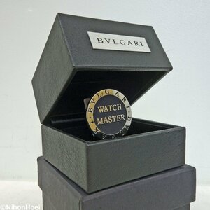 送料無料 ◆ BVLGARI WATCH MASTER バッジ ◆ 直径30mm 店舗 非売品 ブルガリ ウォッチマスター