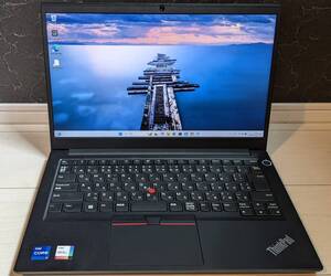 ThinkPad E14 Gen4 / CPU:Core i7-1255U / RAM:16GB / SSD:256GB / Windows 11 Pro