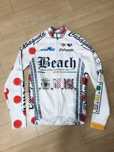 美品★日本製PEARL iZUMi パールイズミサイクルジャージ ジャケット (S) Pandani パンダーニ Beach ビーチ