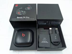 1円～☆Beats Fit Pro ビーツ フィット プロ MK2F3PA/A ブラック 通電のみ確認済 箱有