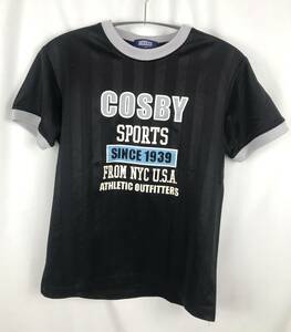 cosby　Tシャツ　キッズ　ブラック　半袖トップス　子供服　サイズ140　JTB-377