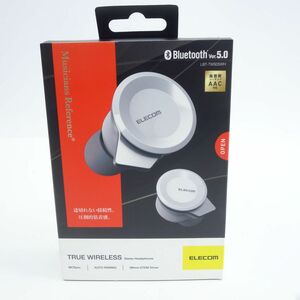 100 ELECOM エレコム Bluetooth 完全ワイヤレスイヤホン LBT-TWS05WH ホワイト ※中古