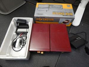 【ジャンク品】NINTENDO　ファミコンディスクシステム本体　２台セット（1台箱付き）