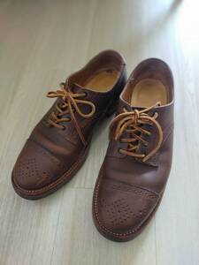 yuketenユケテン　ブーツ　茶　サイズ8.5D 26.5cm /alden/church/crocket/red wing/chipewa