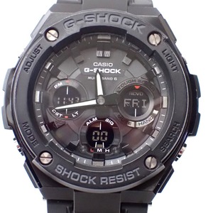 Ft1144891 カシオ 腕時計 G-SHOCK G-STEEL GST-W100G ブラック メンズ CASIO 中古