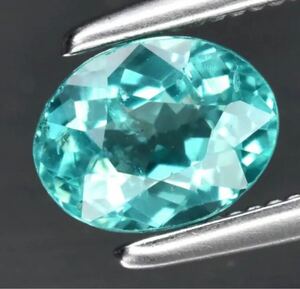 天然グリーンブルーアパタイト 0.58 Ct カラット