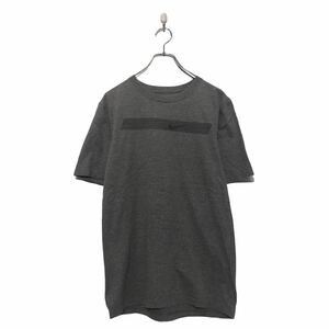 NIKE 半袖 プリント Tシャツ ナイキ S グレー シンプル クルーネック 古着卸 アメリカ仕入 a604-6330