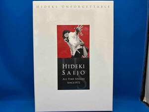 西城秀樹 CD HIDEKI UNFORGETTABLE-HIDEKI SAIJO ALL TIME SINGLES SINCE1972(完全生産限定盤)(DVD付)