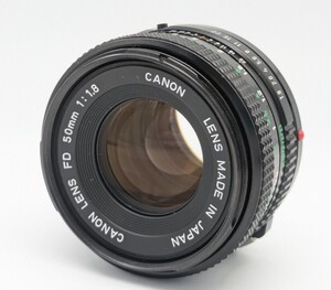 ★良品★Canon キヤノン NewFD 50mm f1.8 #352#1051