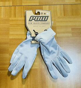 ☆即決☆新品☆POW TT LINER INNER GLOVE GREY Lサイズ パウインナーグローブ グレー 滑り止め加工つぶつぶ特価45%OFF価格