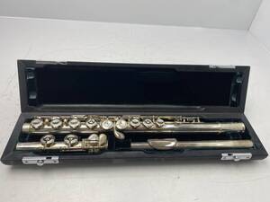 1/18★PEARL FLUTE パールフルート★SILVER BODY 刻印あり シルバー フルート 管楽器【中古/現状品/動作未確認】