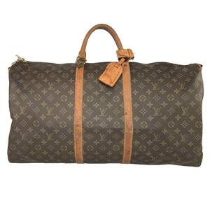 1円スタート ルイヴィトン モノグラム キーポル60 M41422 バッグ ボストンバッグ ユニセックス Louis Vuitton VI0942 ハンドバッグ 旅行鞄