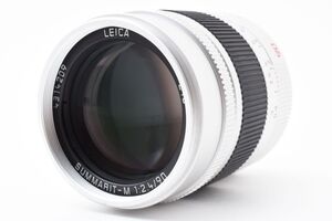 【1円SALE開催中！】★希少極上★ ライカ Leica SUMMARIT-M 90mm F2.4 E46 シルバー 431万台《フード・キャップ付》★完動品★ #41222093