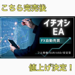 ★イチオシEA★ルチア フル稼働/FX自動売買/資産運用/EAツール/EUR/USD/ユロドル/副業/投資/口座縛りあり/長期運用実績あり/MT4対応