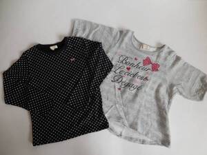 USED HusHusH ★ハッシュアッシュ★子供服 半袖T　長袖Tシャツ