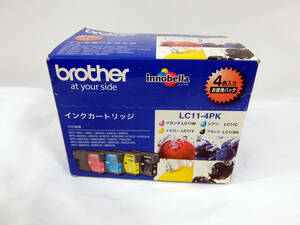 brother LC11-4PK * ブラザー純正インク 4色 期限切れ 即決